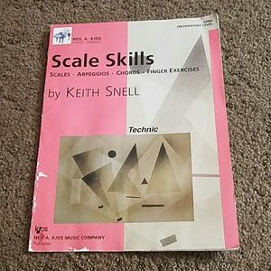 Scale skills by Keith Snell piano lesson book